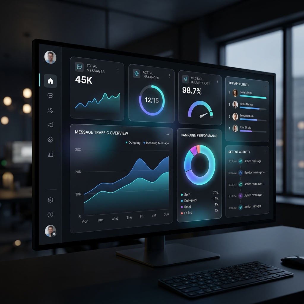 WATUN Dashboard Mockup